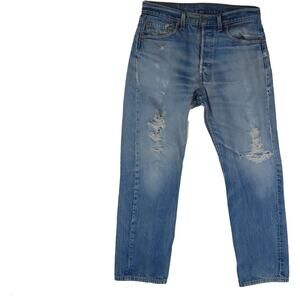 Vintage Levi's 501 High Waisted Denim Jeans 31